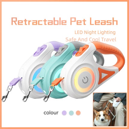 Set laisse rétractable et collier pour chiens et chats – Pour des promenades faciles et sécurisées