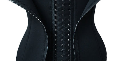 Zifib™ Women’s Neoprene Zipper-Breasted Corset Shapewear Top