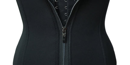 Zifib™ Women’s Neoprene Zipper-Breasted Corset Shapewear Top