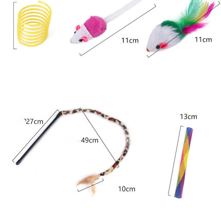 Ensemble Jouets Chat Tunnel Interactif Modulable Amusant Intérieur Animaux