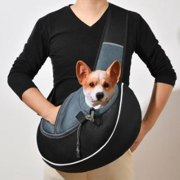 Sac de transport portable en bandoulière pour animaux – Pour le confort des chiens et des chats