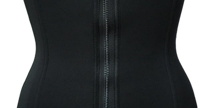 Zifib™ Women’s Neoprene Zipper-Breasted Corset Shapewear Top