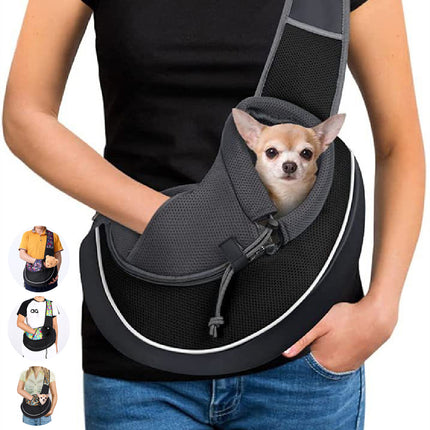 Sac de transport portable en bandoulière pour animaux – Pour le confort des chiens et des chats