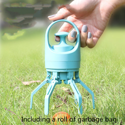 Ramasse-crottes portable pour chien avec distributeur de sacs pour un nettoyage facile