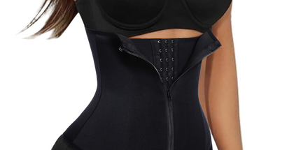 Zifib™ Women’s Neoprene Zipper-Breasted Corset Shapewear Top