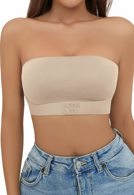 ZIFIB™ Seamless Strapless Front-Button Bra Comfortable Smooth No-Padding Underwear