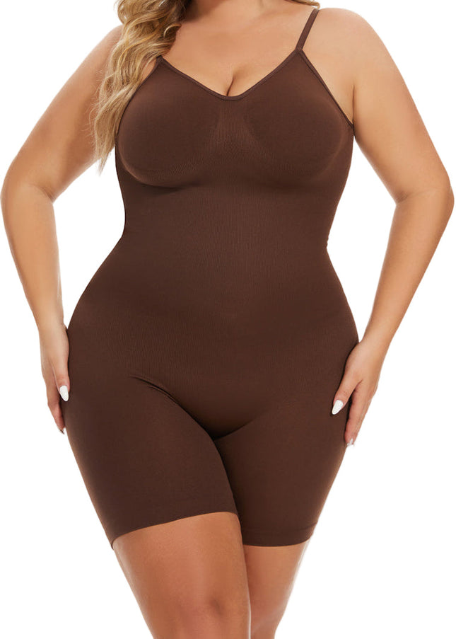 ZIFIB™ Sculpted Waist Backless Hip-Lifting Boxer Jumpsuit – Sleek Fit