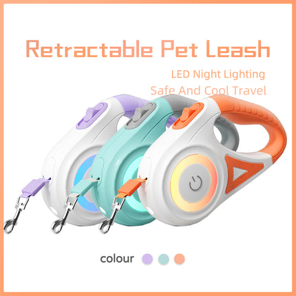 Set laisse rétractable et collier pour chiens et chats – Pour des promenades faciles et sécurisées